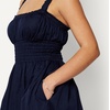 Amazon Essentials x Sofia Grainge Mommy & Me Cotton Sateen Dresses(Navy)