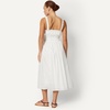 Amazon Essentials x Sofia Grainge Mommy & Me Cotton Sateen Dresses(White)