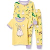 Amazon Essentials Disney | Marvel | Star Wars | Princess Girls and Toddlers’ Snug-Fit Cotton Pajamas Set, Pack of 3(3-piece Toy Story Bo Peep Set)