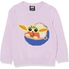 Amazon Essentials Disney | Marvel | Star Wars | Princess Girls and Toddlers’ Soft Long Sleeve Crewneck Pullover Sweaters(Star Wars Grogu – Girls)