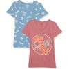 Amazon Essentials Disney | Marvel | Star Wars | Princess Women’s Classic-Fit Short-Sleeve V-Neck T-Shirt, Multipacks(Spider-man Thok)