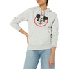Amazon Essentials Disney | Marvel | Star Wars | Princess Women’s Fleece Hooded Pullover Sweatshirts (Available in Plus Size)(Mickey Classic)