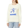 Amazon Essentials Disney | Marvel | Star Wars | Princess Women’s Long Sleeve Fleece Crew Sweatshirts(Minnie Joy)