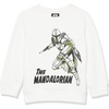 Amazon Essentials Disney | Marvel | Star Wars Boys and Toddlers’ Fleece Crewneck Pullover Sweatshirt(Star Wars Mando)