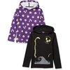 Amazon Essentials Disney | Marvel | Star Wars Boys and Toddlers’ Lightweight Hooded Long-Sleeve T-Shirts, Pack of 2(2-pack Nightmare Scream)