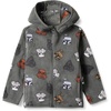 Amazon Essentials Disney | Marvel | Star Wars Boys and Toddlers’ Polar Fleece Full-Zip Hooded Outerwear Jacket(Star Wars Vader)