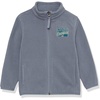 Amazon Essentials Disney | Marvel | Star Wars Boys and Toddlers’ Polar Fleece Full-Zip Mock Winter Outerwear Jackets(Marvel Comics Logo)