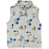 Amazon Essentials Disney | Marvel | Star Wars Boys and Toddlers’ Polar Fleece Puffer Vests(Mickey and Friends)