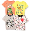 Amazon Essentials Disney | Marvel | Star Wars Boys and Toddlers’ Short-Sleeve T-Shirts(4-pack Marvel Power)