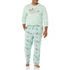 Amazon Essentials Disney | Marvel | Star Wars Men’s Soft & Comfortable Flannel Pajama Sleep Sets(Mickey Winter)