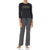 Amazon Essentials Disney | Marvel | Star Wars Women’s Flannel Pajama Sleep Sets, PJs Pants Nightwear(2-piece Star Wars Logo)