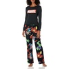 Amazon Essentials Disney | Marvel | Star Wars Women’s Flannel Pajama Sleep Sets, PJs Pants Nightwear(Marvel Avengers – Womens Flannel)