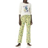 Amazon Essentials Disney | Marvel | Star Wars Women’s Flannel Pajama Sleep Sets, PJs Pants Nightwear(Marvel Black Panther)