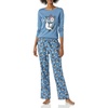 Amazon Essentials Disney | Marvel | Star Wars Women’s Flannel Pajama Sleep Sets, PJs Pants Nightwear(Nightmare Santa Jack – Womens)