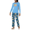 Amazon Essentials Disney | Marvel | Star Wars Women’s Flannel Pajama Sleep Sets, PJs Pants Nightwear(Star Wars Grogu – Womens)