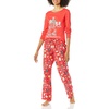 Amazon Essentials Disney | Marvel | Star Wars Women’s Flannel Pajama Sleep Sets, PJs Pants Nightwear(Star Wars Holiday)