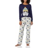 Amazon Essentials Disney | Marvel | Star Wars Women’s Flannel Pajama Sleep Sets, PJs Pants Nightwear(Star Wars Winter – Womens)