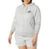 Amazon Essentials Disney | Marvel | Star Wars Women’s Fleece Full-Zip Hoodie Sweatshirts (Available in Plus Size)(Heather Grey Minnie)