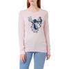 Amazon Essentials Disney | Marvel | Star Wars Women’s Lightweight Crewneck Sweater(Minnie Peace)