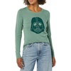 Amazon Essentials Disney | Marvel | Star Wars Women’s Lightweight Crewneck Sweater(Star Wars Vader)