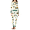 Amazon Essentials Disney | Marvel | Star Wars Women’s Snug-Fit Cotton Pajama Set(Pooh Holiday Forest)