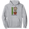 Amazon Essentials Guardians of the Galaxy Groot Grow With The Flow Pullover Hoodie(Heather Grey)