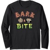 Amazon Essentials Guardians of the Galaxy Groot and Rocket Bark and Bite Long Sleeve T-Shirt(Black)