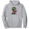 Amazon Essentials Guardians of the Galaxy Skateboarding Rocket Pullover Hoodie(Heather Grey)