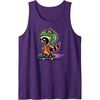 Amazon Essentials Guardians of the Galaxy Skateboarding Rocket Tank Top(Purple)