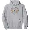 Amazon Essentials Marvel Avengers Hand-Drawn Multi Hero Collage Pullover Hoodie(Heather Grey)