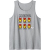 Amazon Essentials Marvel Avengers Moods of Iron Man Tank Top(Heather Grey)
