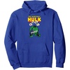 Amazon Essentials Marvel Avengers The Incredible Hulk Hangry Pullover Hoodie(Royal Blue)