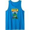 Amazon Essentials Marvel Avengers The Incredible Hulk Hangry Tank Top(Sapphire Blue)