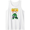 Amazon Essentials Marvel Avengers The Incredible Hulk Hangry Tank Top(White)