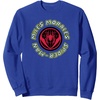 Amazon Essentials Marvel Miles Morales Spider-Man Circular Logo Sweatshirt(Royal Blue)