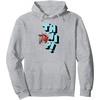 Amazon Essentials Marvel Spider-Man Hand Thwip! Web-Slinger Pullover Hoodie(Heather Grey)