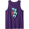 Amazon Essentials Marvel Spider-Man Hand Thwip! Web-Slinger Tank Top(Purple)