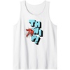 Amazon Essentials Marvel Spider-Man Hand Thwip! Web-Slinger Tank Top(White)