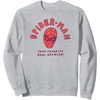 Amazon Essentials Marvel Spider-Man Hand-Drawn Mask Favorite Wall-Crawler Sweatshirt(Heather Grey)