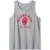 Amazon Essentials Marvel Spider-Man Hand-Drawn Mask Favorite Wall-Crawler Tank Top(Heather Grey)