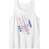 Amazon Essentials Marvel Spider-Man Hanging in the City Line Drawing Tank Top(White)