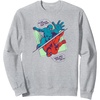 Amazon Essentials Marvel Spider-Man My Suit Is Cooler Than Yours Sweatshirt(Heather Grey)