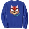 Amazon Essentials Marvel Spider-Man Spider-Cat Portrait Sweatshirt(Royal Blue)