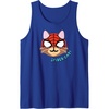 Amazon Essentials Marvel Spider-Man Spider-Cat Portrait Tank Top(Royal Blue)