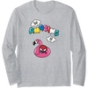 Amazon Essentials Marvel Spider-Man in a Pool Floatie So Amazing Long Sleeve T-Shirt(Heather Grey)