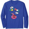 Amazon Essentials Marvel Spider-Man in a Pool Floatie So Amazing Long Sleeve T-Shirt(Royal Blue)