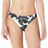 Cream Black Floral