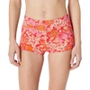 Bright Poppy Red Folk Floral