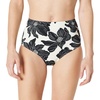 Cream Black Floral