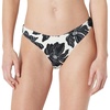 Cream Black Floral